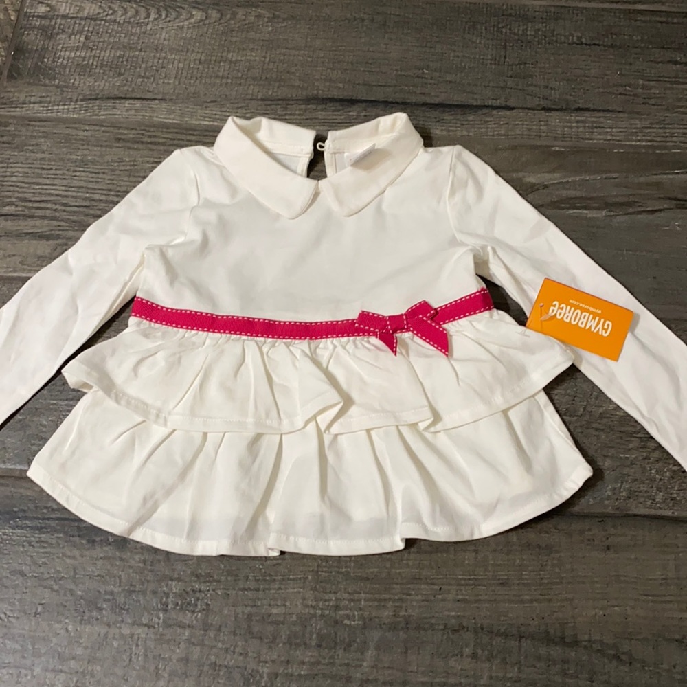 Gymboree baby girl shirt new with tags 2 t